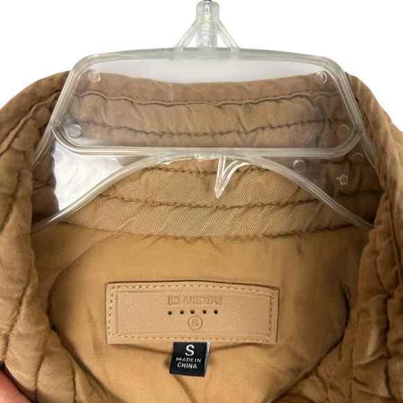 Anthropologie x Blank NYC Chai Tea Quilted Chore Fisherman Jacket S - Picture 6 of 8